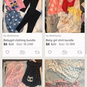 Babygirl clothing bundle